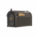 Curbside Mailbox with House Number on Front