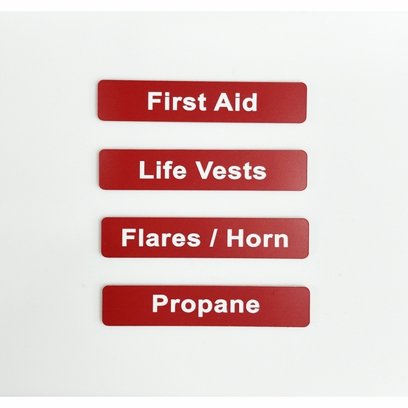 Custom Adhesive Label 2.5x.5