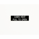Custom Aircraft Placards & Control Labels 1.75 x .5
