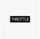 Custom Aircraft Placards & Fuel Control Labels 1.5" x .5