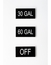 Custom Aircraft Selector Switch Labels - Engraved 0.87 x 0.39 Inch