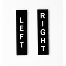 Custom Aircraft Vertical Placard – 0.39 x 1.57 Inch