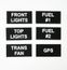 Custom Car, Boat, Truck, Aircraft Labels 1 x .5