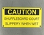 Custom Engraved Caution Sign | Personalized Safety Sign