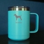 Personalized Dog Theme Stainless Steel Coffee Mug With Lid