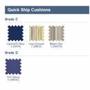 Custom Cushion for Seaside Casual MAD Fusion Chair