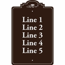 Custom Decorative Sign For Multi Unit Address Numbers, Room Numbers, Building Numbers, Text, etc.
