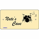 Custom Door Sign with Musical Instrument Theme