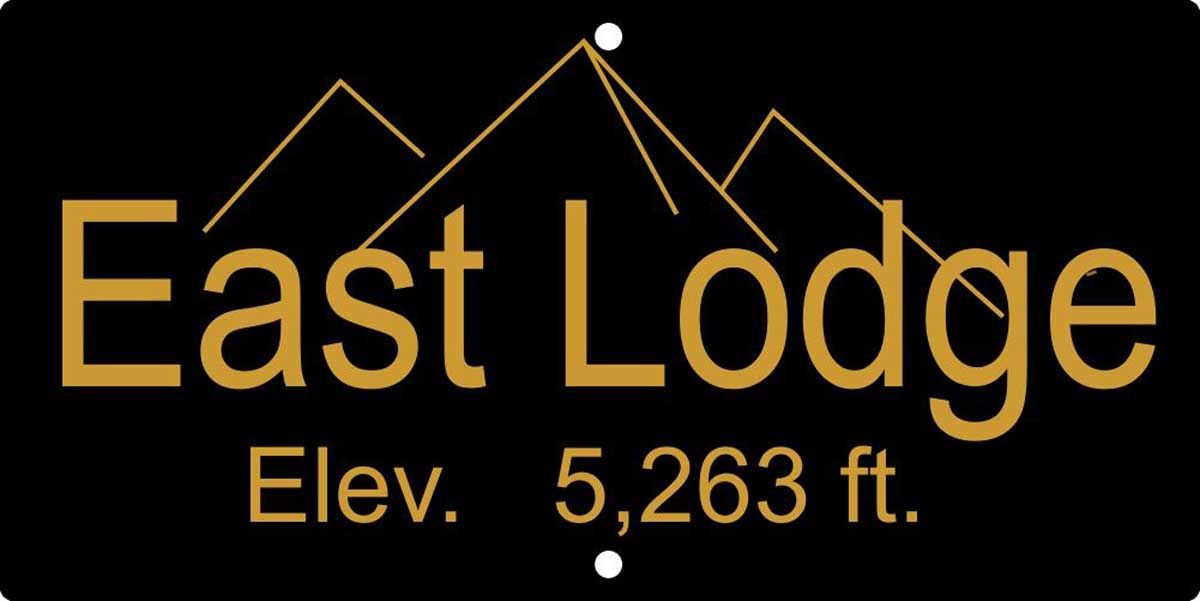 Custom Elevation Sign Feet Above Sea Level Plaque