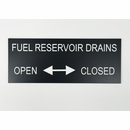 Custom Engraved Aircraft Placard
