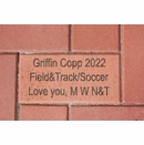 Custom Engraved Brick 2.25" Paver