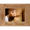Custom Engraved Personalized EMS Picture Frame for EMT or Paramedic First Responder Photo Frame