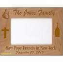 Custom Engraved Personalized Pope Francis Picture Frame