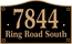 Custom House Number Sign