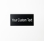Custom Engraved Plate 2x1