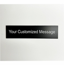 Custom Label Plate 4X1