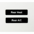 Custom Labels for Bus, Train, Mass Transit Vehicles