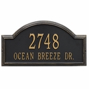 Custom Large Address Plaque Two Line