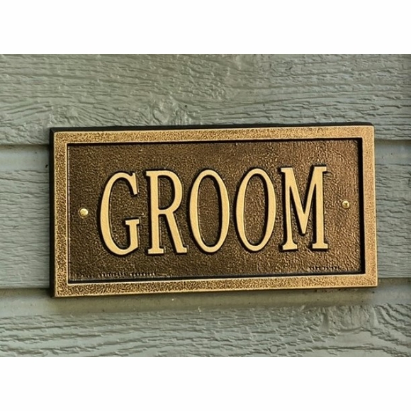 Custom Metal Rectangle Plaque