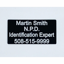 Custom Name Plate For Case and Box - Identification, Property Of, Contents Adhesive Label