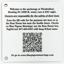 Custom Payment Information Sign