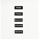 Custom Rocker Switch Label .625"W x .25"H