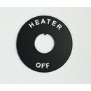 Custom Round Legend Plate for Toggle Switch or Indicator Lamp