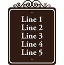 Custom Sign For Multi Unit Addresses, Building Numbers, Names, etc.