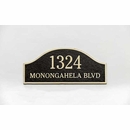Custom Street Number Sign - House Address Plaque For Stud Wall or Lawn Yard Stake Mount