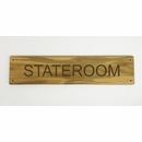 Custom Teak Plaque