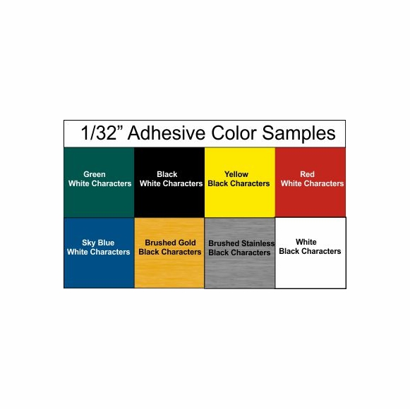 Custom Toggle Switch Name Plate Label