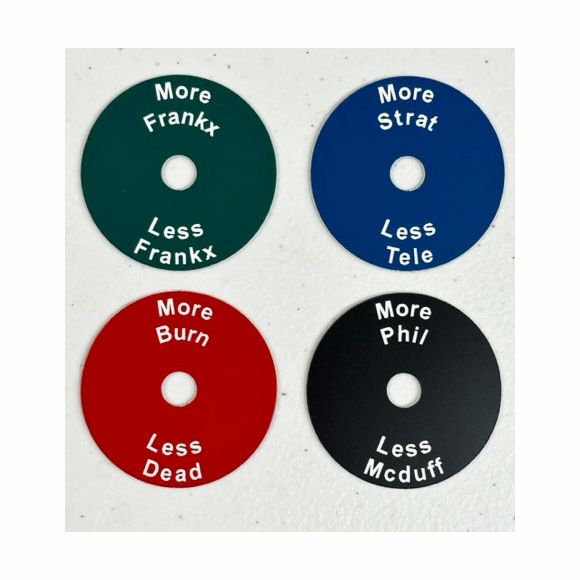 Custom Toggle Switch Name Plate Label