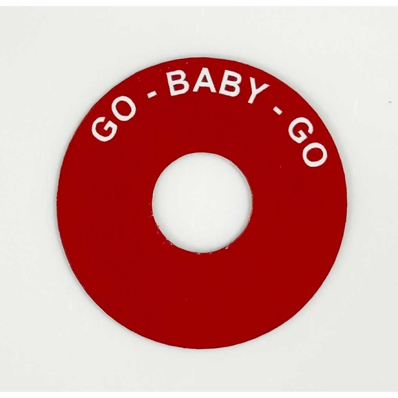 Custom Toggle Switch Name Plate Label