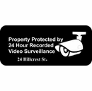 Custom Video Surveillance Warning Sign Sticker