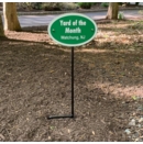 Custom Yard of the Month Sign