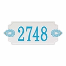 Decorative House Number Sign