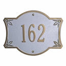 Decorative Metal House Number Sign