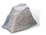 Small Artificial Rock Enclosure Covers Vent Pipes, Curb Stops, and Outdoor Electric Outlets