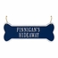 Dog Crate Plaque - Bone Shape Sign Custom Made With Dog's Name Hangs On Crate