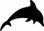 Dolphin Shape Wall Art Plaque