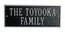 Personalized Family Name Sign - Custom Metal Plaque - Choose Your Color