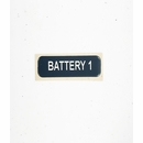 Drone Battery Power Pack Number Label Sticker