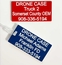 Drone Case or Bag Identification Label