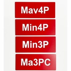 Drone Name Model Stickers