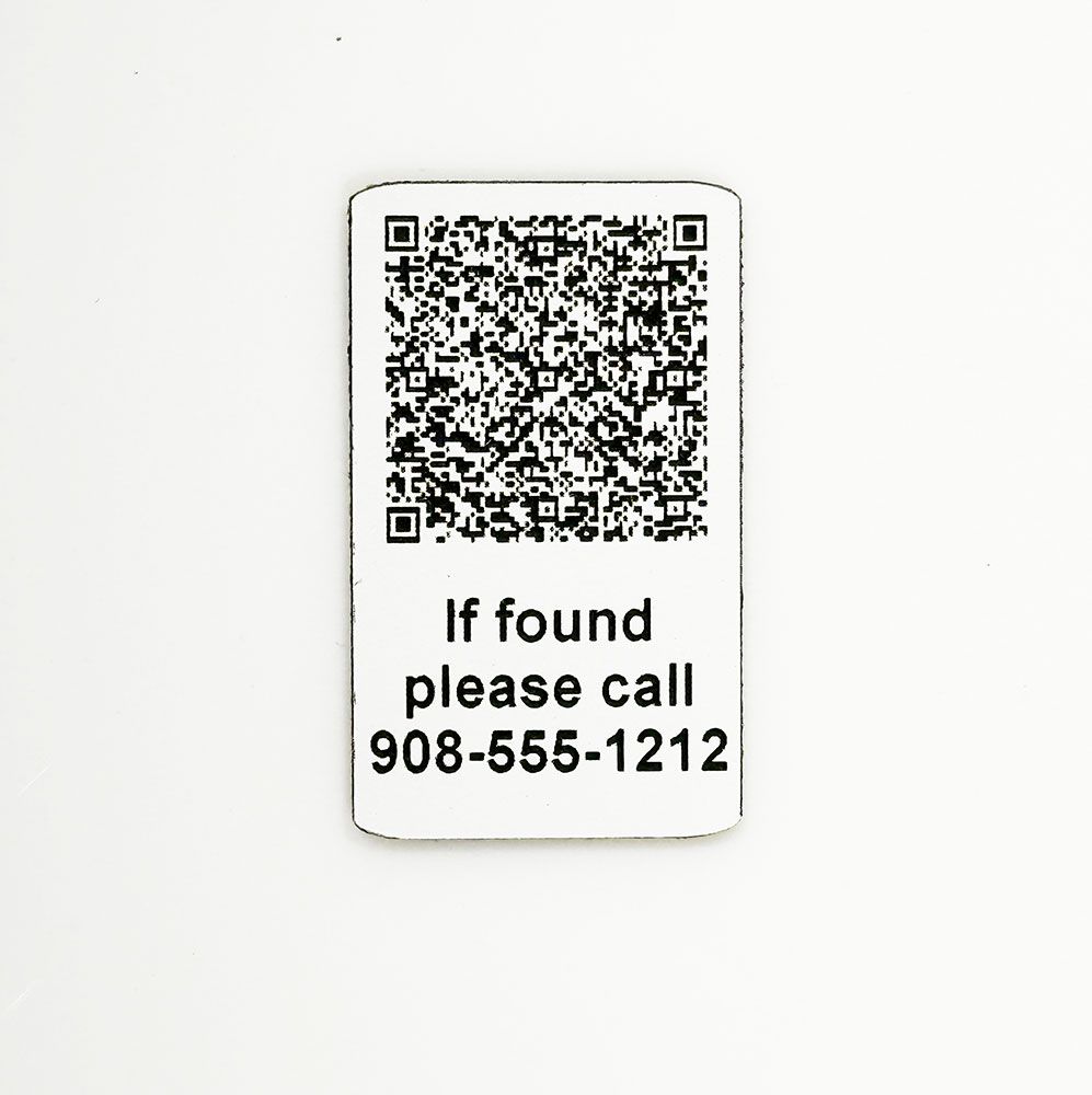 Drone QR Code Label Sticker