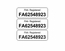 Drone Registration Number Label - Permanent Adhesive Identification Tags - Set of 3