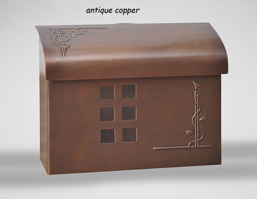 Arts & Crafts Wall Mailbox