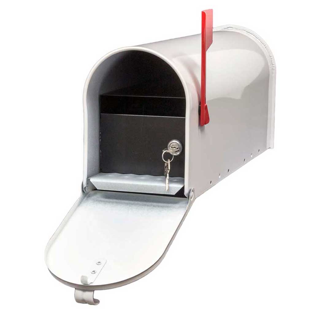 Economy Rural Mailbox with Locking Insert