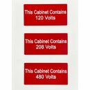 Electrical Panel Voltage Labels