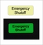 Custom Glow in the Dark Nameplate Labels